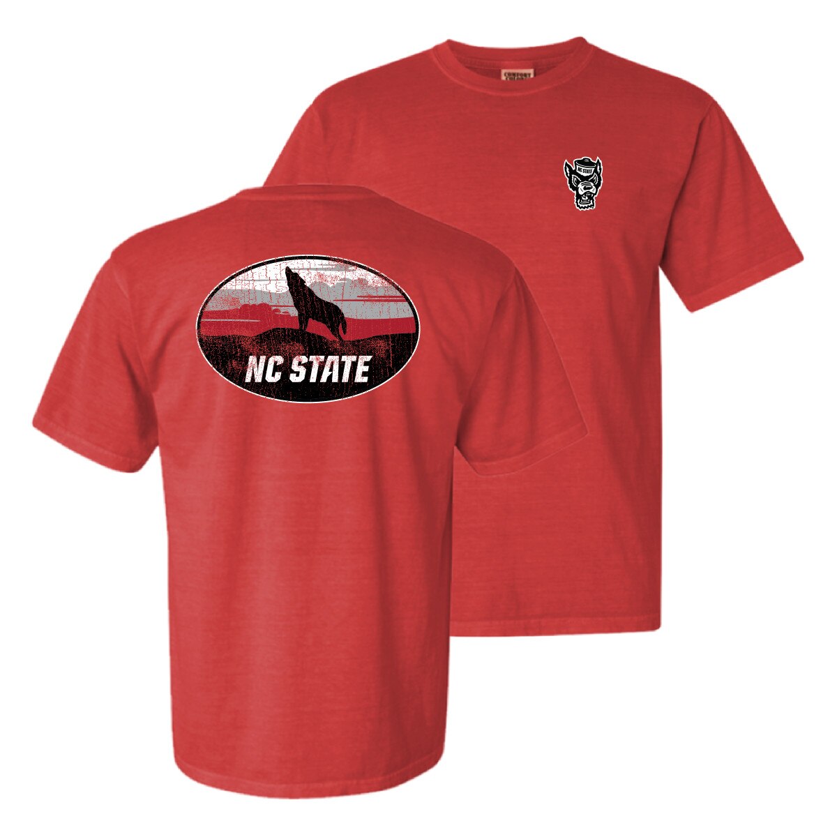 Red Short Sleeve Comfort Colors Tee